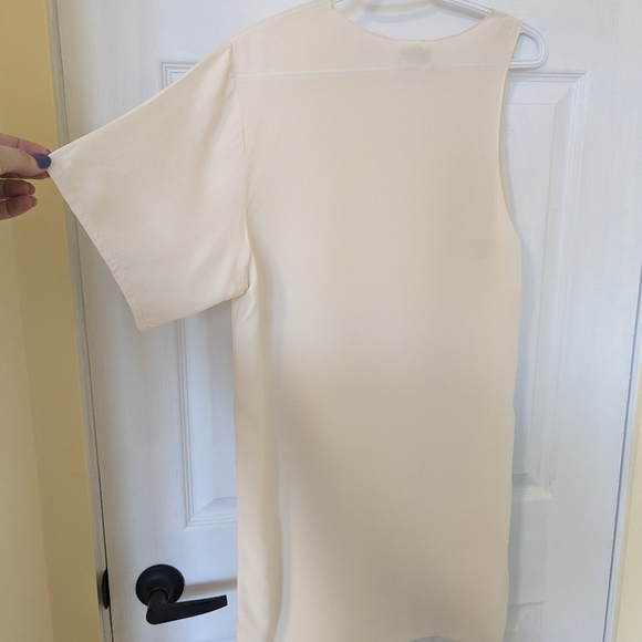 OAK - One Sleeve Mini Shift Dress - Picture 10 of 16